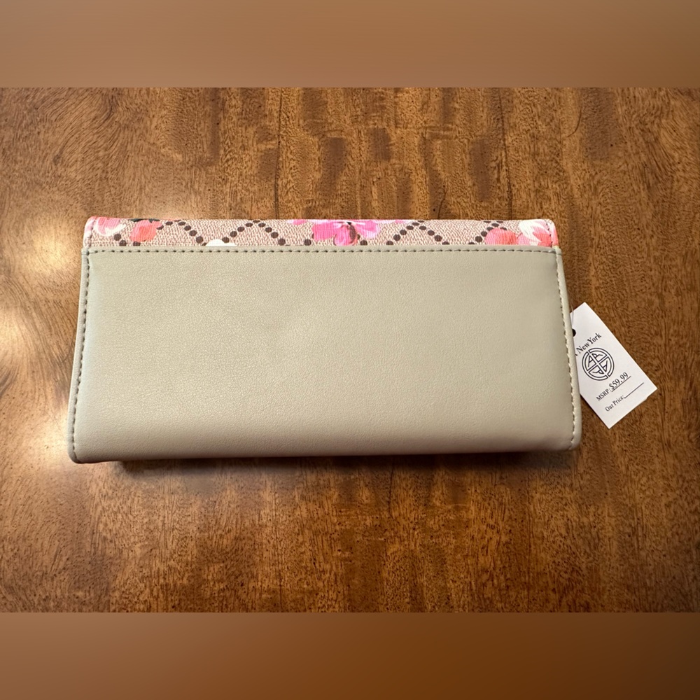 AR New York Floral Print Wallet NEW - Picture 4 of 13
